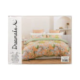 Aldrin Home Peach Lily Cotton Sateen Reversible Quilt Cover
