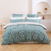 Aldrin Home Foxtail Cotton Sateen Quilt Cover Set