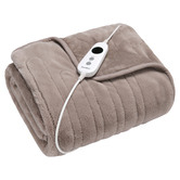 Aldrin Home Faux Mink Heated Throw