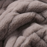 Aldrin Home Faux Mink Heated Throw