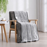 Aldrin Home Faux Mink Heated Throw