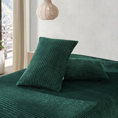 Aldrin Home Emerald Embossed Quilt Cover Set