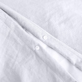 Aldrin Home White Washed Microfibre Quilt Cover Set