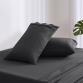 Aldrin Home Washed Microfibre Standard Pillowcases