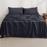 Dreamaker Washed Microfibre Sheet Set