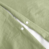 Aldrin Home Sage Washed Microfibre Quilt Cover Set
