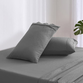 Aldrin Home Washed Microfibre Standard Pillowcases