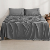 Dreamaker Washed Microfibre Sheet Set