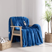 Aldrin Home Large Electric Heated Throw Blanket