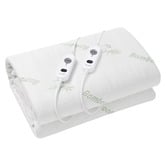Aldrin Home White Bamboo-Blend Electric Blanket