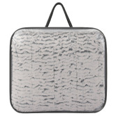 Aldrin Home Chinchilla Faux Fur Heated Throw