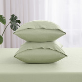 Aldrin Home Washed Microfibre Fitted Sheet Set