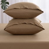 Aldrin Home Washed Microfibre Fitted Sheet Set