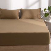 Aldrin Home Washed Microfibre Fitted Sheet Set