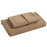 Aldrin Home Washed Microfibre Fitted Sheet Set