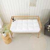 Aldrin Home Dreamaker Down Alternative Cot Size Mattress Topper - Boori Size