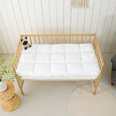 Aldrin Home Dreamaker Down Alternative Cot Size Mattress Topper - Boori Size