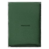 Aldrin Home Hunter Green Washed Microfibre Quilt Cover Set