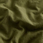 Dreamaker Olive Washed Microfibre Quilt Cover Set