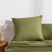 Aldrin Home Washed Microfibre European Pillowcase
