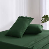 Aldrin Home Washed Microfibre Standard Pillowcases