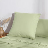 Aldrin Home Washed Microfibre European Pillowcase