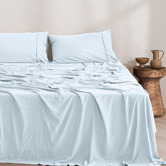 Aldrin Home Washed Microfibre Sheet Set