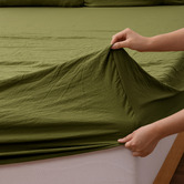 Aldrin Home Washed Microfibre Sheet Set