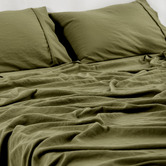 Aldrin Home Washed Microfibre Sheet Set