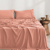 Aldrin Home Washed Microfibre Sheet Set