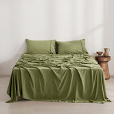 Aldrin Home Washed Microfibre Sheet Set