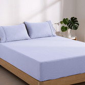 Aldrin Home Washed Microfibre Fitted Sheet Set