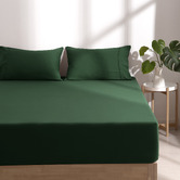 Aldrin Home Washed Microfibre Fitted Sheet Set