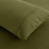 Aldrin Home Washed Microfibre Fitted Sheet Set