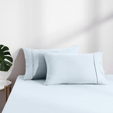 Aldrin Home Washed Microfibre Fitted Sheet Set