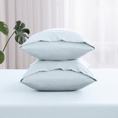 Aldrin Home Washed Microfibre Fitted Sheet Set