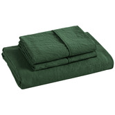 Aldrin Home Washed Microfibre Fitted Sheet Set