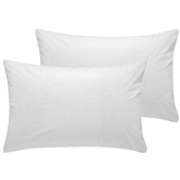 Aldrin Home Cotton Terry Toweling Waterproof Pillow Protector Twin Pack