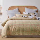 Aldrin Home Augusta Reversible Cotton Quilt Cover Set