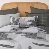 Aldrin Home Nori Reversible Cotton Quilt Cover Set