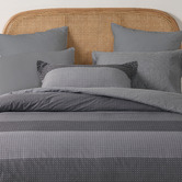 Aldrin Home Aster Reversible Cotton Quilt Cover Set
