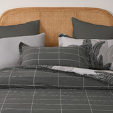 Aldrin Home Nori Reversible Cotton Quilt Cover Set