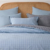 Aldrin Home Luca Reversible Cotton Quilt Cover Set