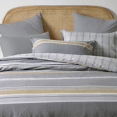 Aldrin Home Avery Reversible Cotton Quilt Cover Set