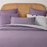 Aldrin Home Maddison Reversible Cotton Quilt Cover Set