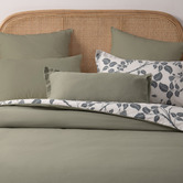 Aldrin Home Sage Felicity Reversible Quilt Cover Set