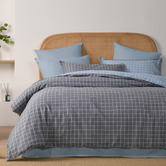 Aldrin Home Luca Reversible Cotton Quilt Cover Set