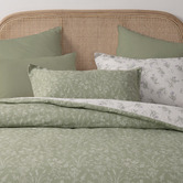 Aldrin Home Adelle Reversible Cotton Quilt Cover Set
