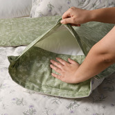 Aldrin Home Adelle Reversible Cotton Quilt Cover Set