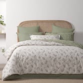 Aldrin Home Adelle Reversible Cotton Quilt Cover Set